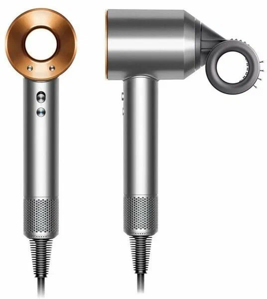 Фен Dyson Supersonic HD15 EU, Bright nickel/Bright copper детальное изображение - 5