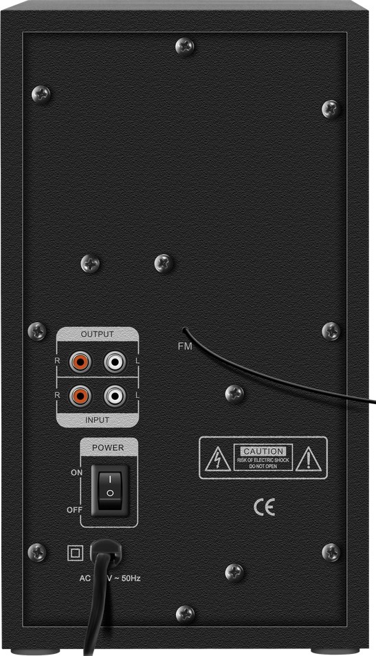 Компьютерные колонки Defender Eclipse, Черный детальное изображение - 3