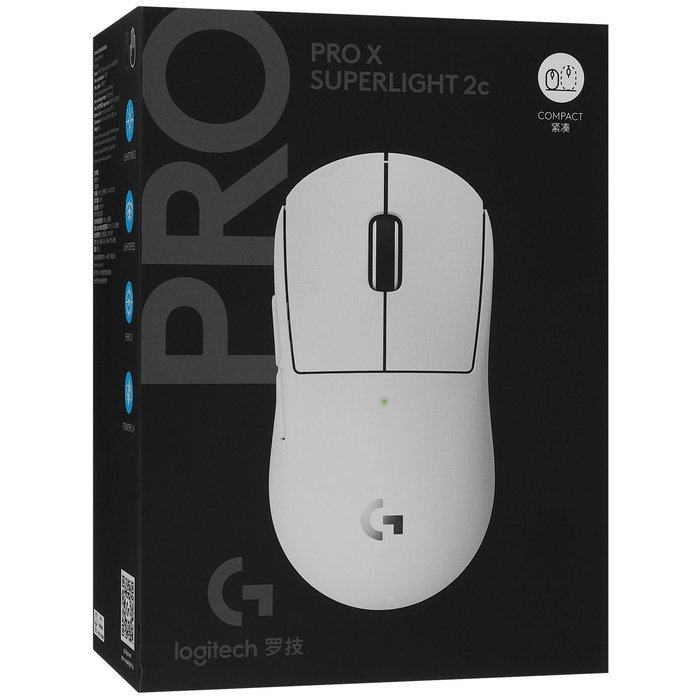 Мышь Logitech G Pro X Superlight 2с, Белый №8