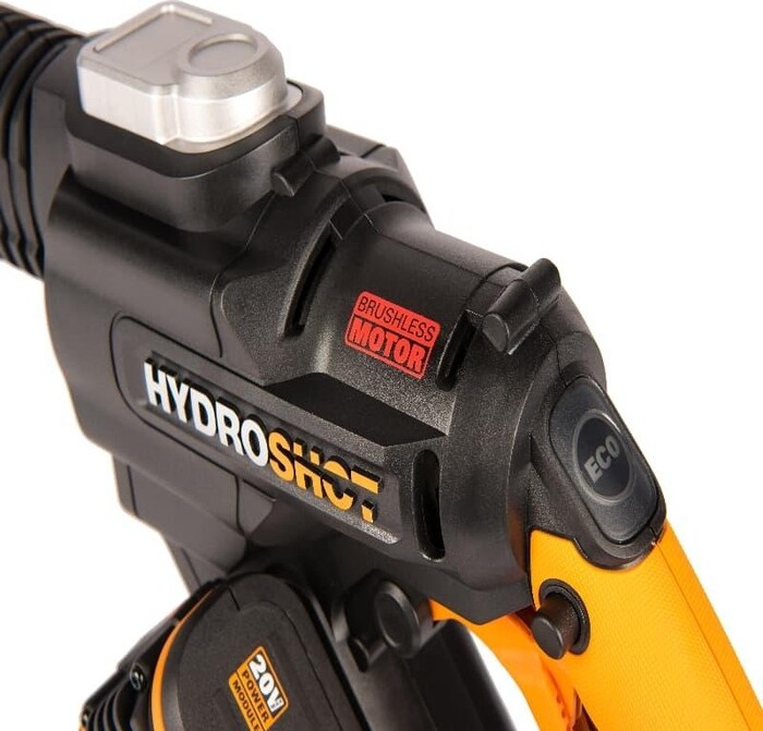 Автомойка Worx WG630E, 24 бар, Черный/Оранжевый №6
