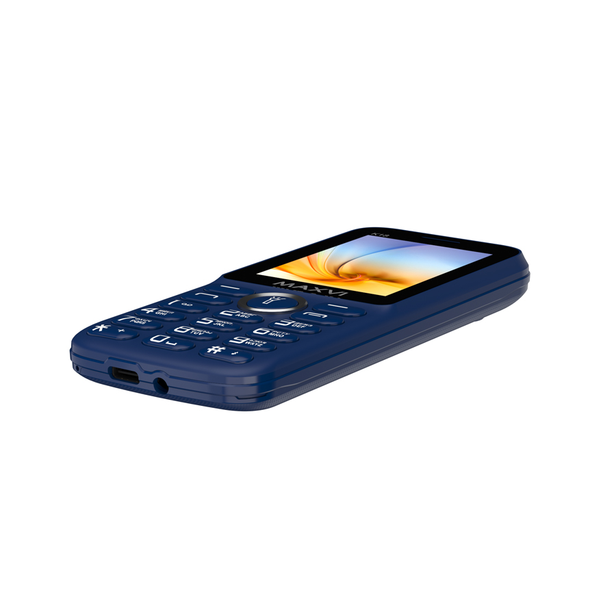 Мобильный телефон MAXVI K18, 32 Мб, Синий, Dual mini-SIM детальное изображение - 7