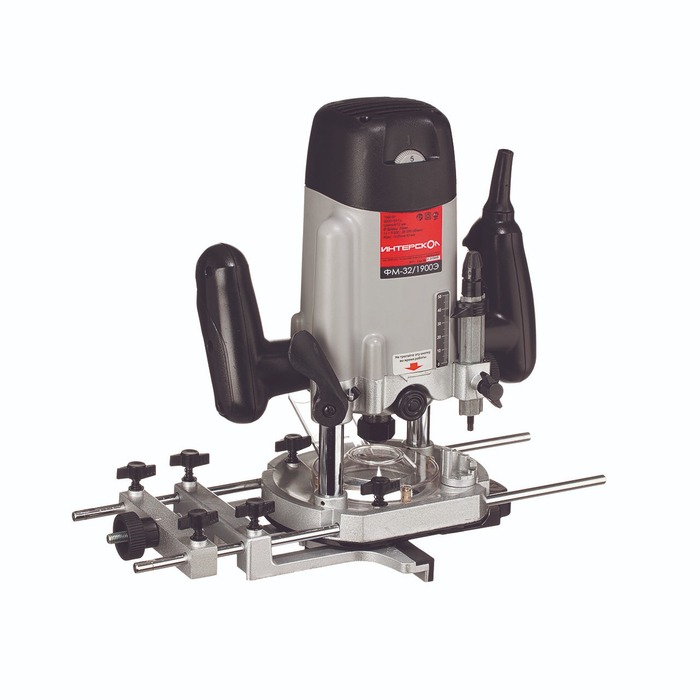 Фрезер Интерскол ФМ-32/1900Э, 1900 Вт, Серый №1