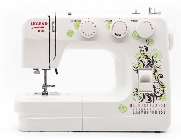 Швейная машина Janome LEGEND LE30, Белый детальное изображение - 1
