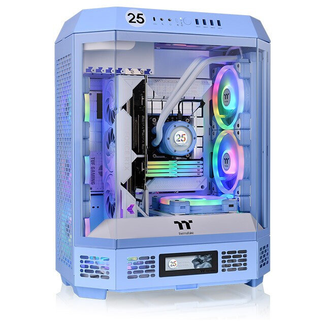 Корпус Thermaltake The Tower 600 Hydrangea Blue (CA-1Z1-00MFWN-00), Синий детальное изображение - 5