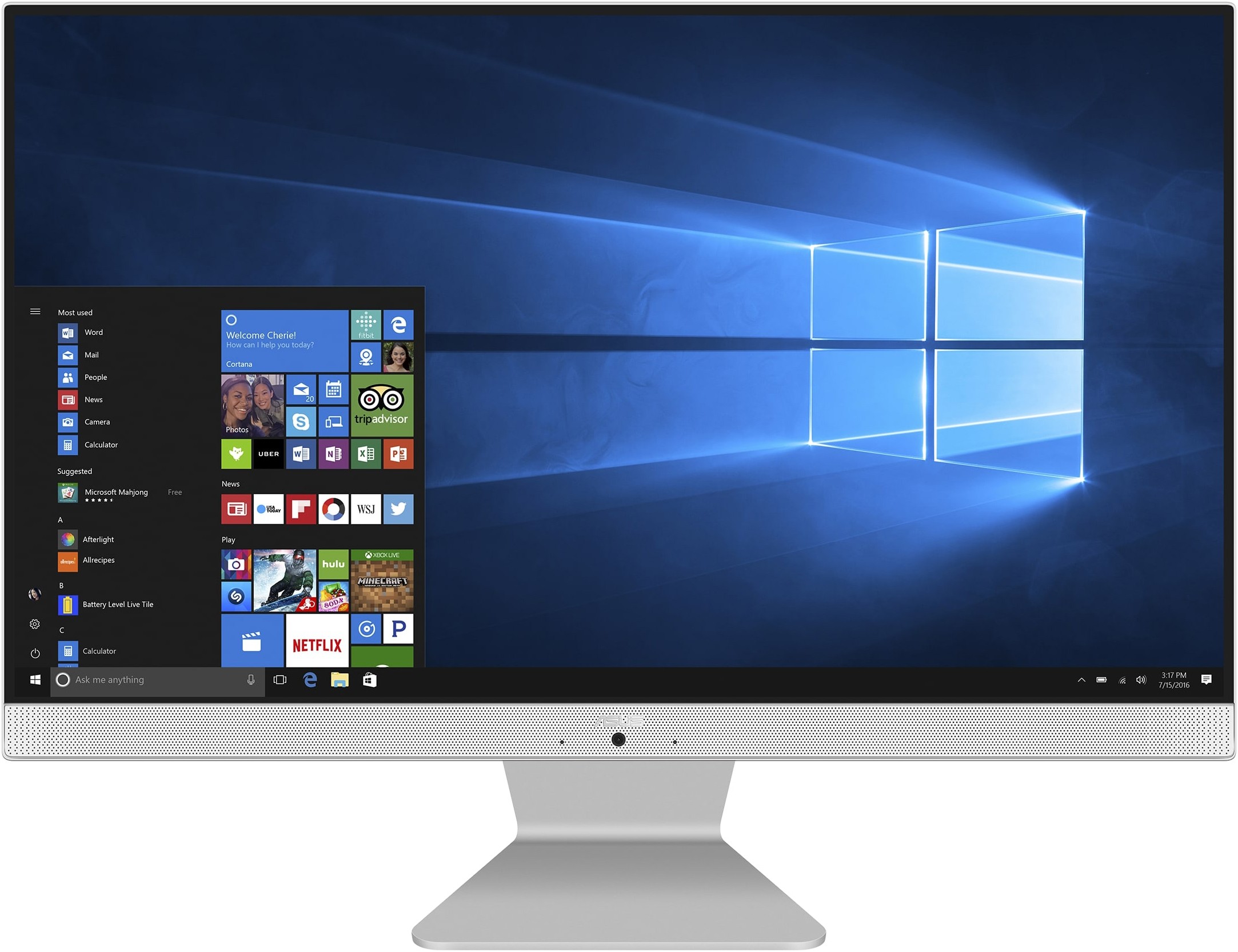 Моноблок Asus Vivo AiO V241EAK V241EAK-WA186W, Серебристый детальное изображение - 1