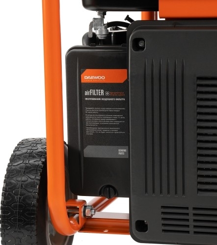 Генератор бензиновый DAEWOO GDA 11000DPEi-3 DUAL POWER, 10 кВт, Оранжевый детальное изображение - 12