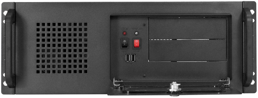 Серверный корпус ExeGate Pro 4U450-17/1200RADS, 1200 Вт, Черный детальное изображение - 7