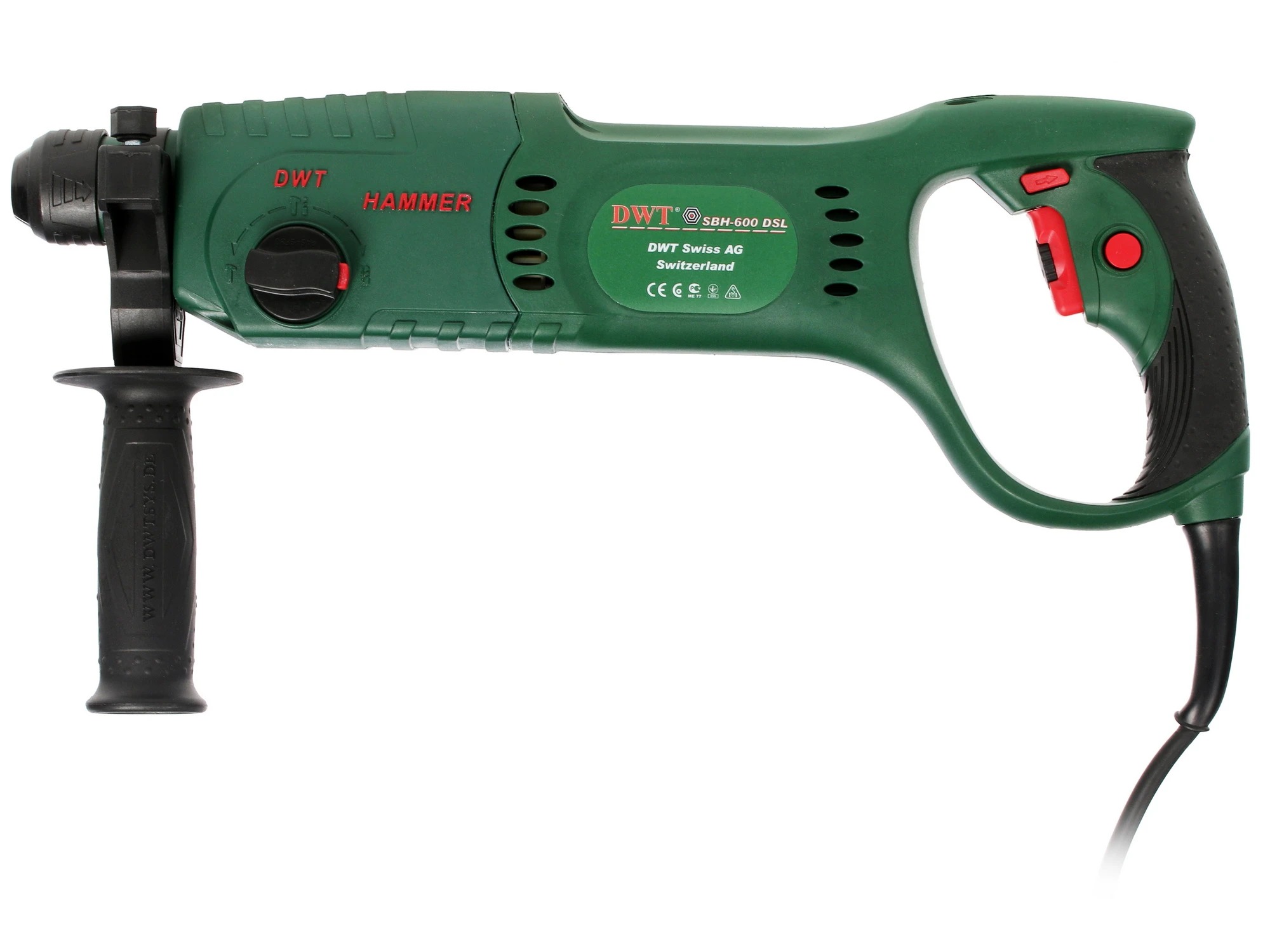 Перфоратор DWT SBH-600 DSL, 600 Вт, 2 Дж, 5800 уд/мин детальное изображение - 1
