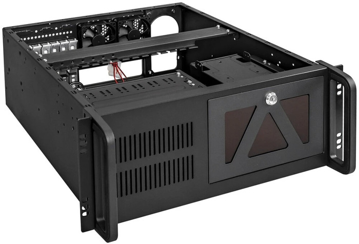 Серверный корпус ExeGate Pro 4U450-07/4U4017S, без БП, Черный №3