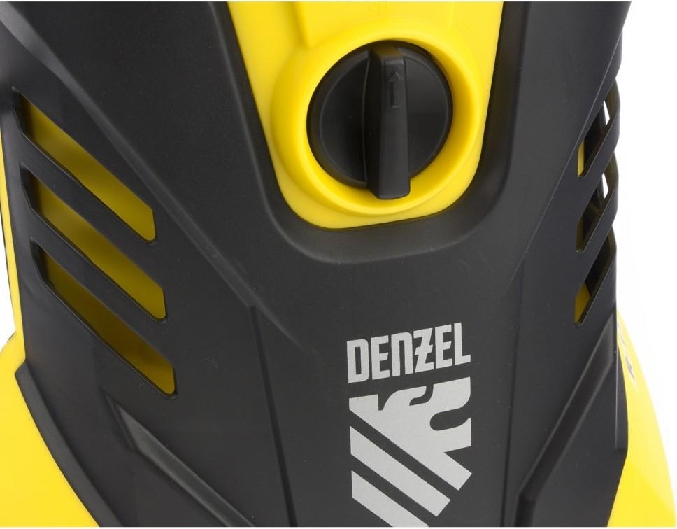 Мойка высокого давления Denzel R-135, 1.8 кВт, 95 бар, Желтый/Черный детальное изображение - 3