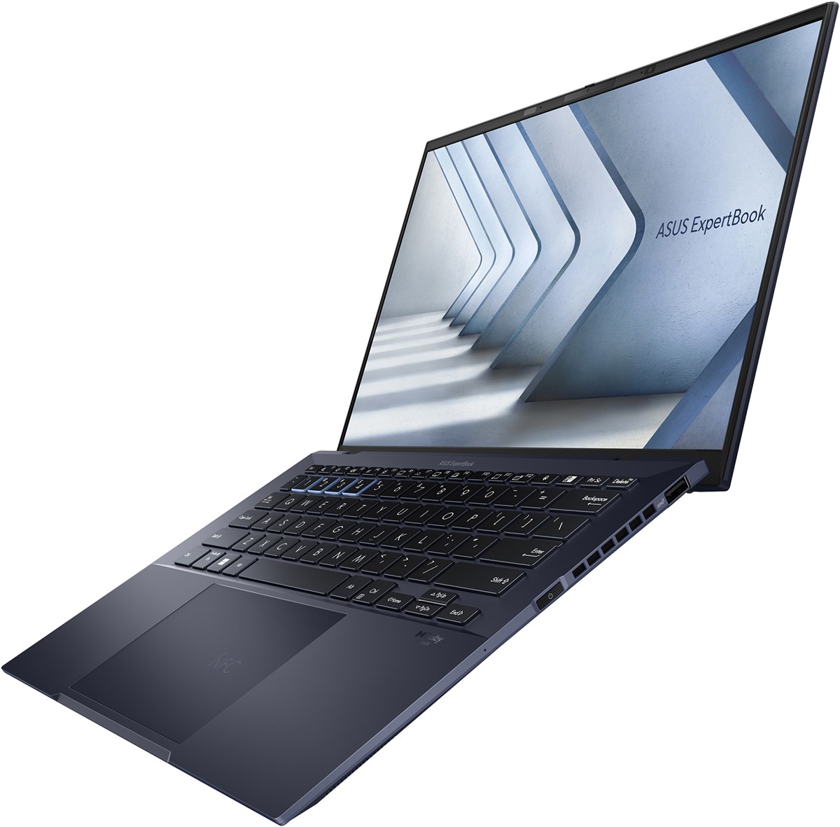 Ноутбук ASUS ExpertBook B9 B9403CVA-KM0065X, Intel Core i7 1355U, RAM 16 ГБ, Черный, SSD 1 ТБ, Intel Iris Xe Graphics, Windows 11 Professional детальное изображение - 5