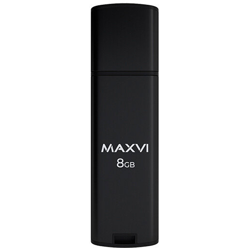USB Flash накопитель MAXVI MP2 8 ГБ, черный детальное изображение - 3