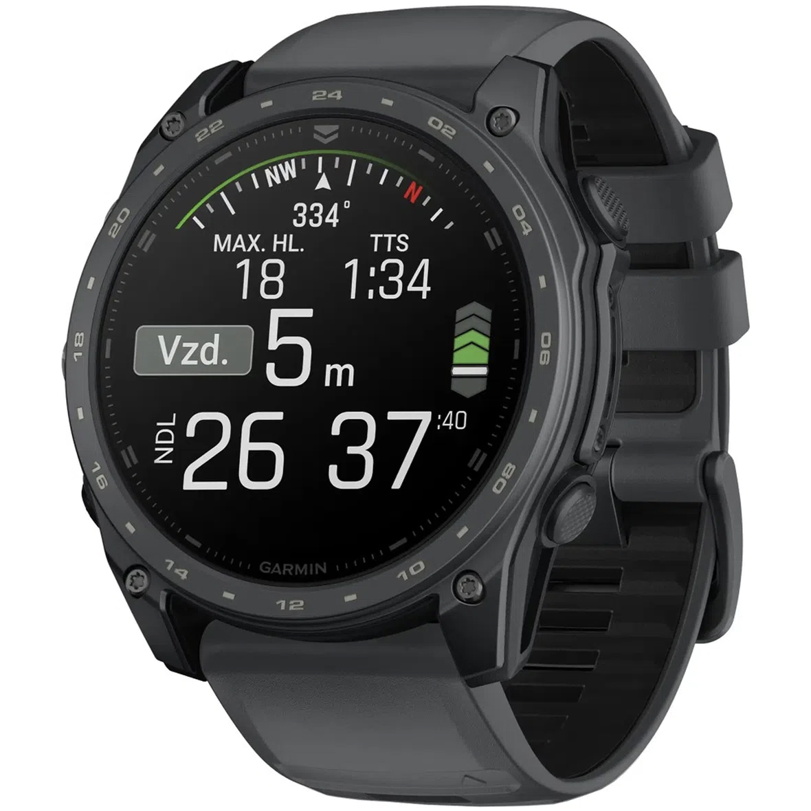 Смарт-часы Garmin Tactix 8 Amoled edition, 51 мм, Cerakote Coating Slate Grey, Грифельно-серый детальное изображение - 2