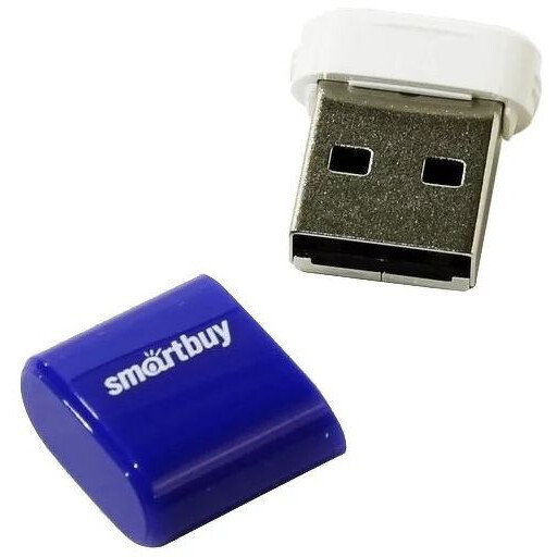 USB Flash накопитель SmartBuy Lara (SB64 ГБLARA-B) 64 ГБ, синий детальное изображение - 2
