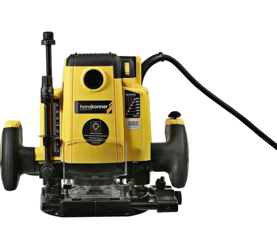 Фрезер с константной электроникой Hanskonner HRE1120CP, 2000 Вт, Желтый детальное изображение - 13
