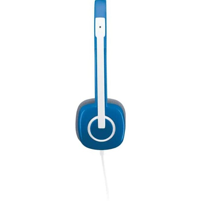 Наушники проводные с микрофоном Logitech H150, Голубой №3