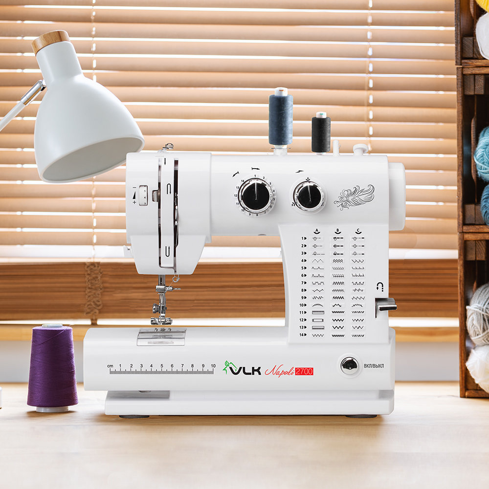 Швейная машина VLK Napoli 2700, Белый детальное изображение - 2