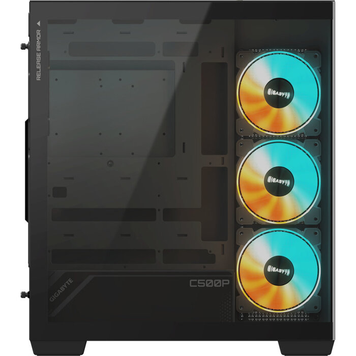 Корпус Gigabyte C500 PANORAMIC STEALTH, Черный №4