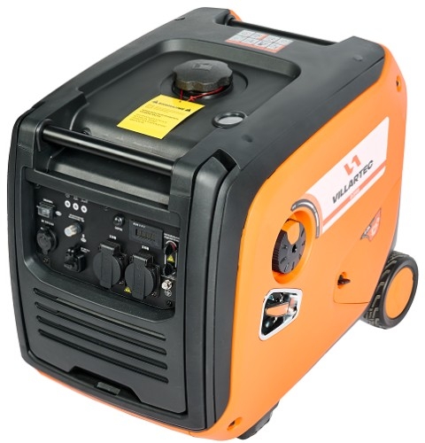 Генератор бензиновый VILLARTEC GI 358S, 3.5 кВт, Оранжевый детальное изображение - 2