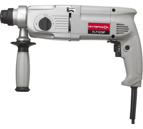 Перфоратор Интерскол П-710ЭР, 710 Вт, 2,6 Дж, 0-6200 уд/мин детальное изображение - 1