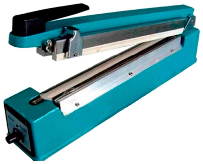 Запайщик пакетов с ножом Viatto PFS-300AC, Зеленый №1