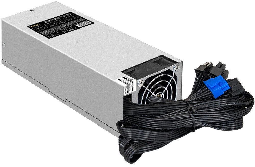 Серверный корпус ExeGate Pro 2U650-06/2U2098L/2U-1080ADS, 1080 Вт, Черный детальное изображение - 2