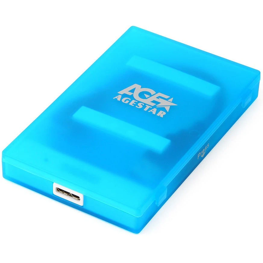 Внешний корпус для HDD AgeStar 3UBCP1-6G, Синий детальное изображение - 1