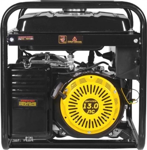 Генератор бензиновый HUTER DY6500L 64/1/6, 5 кВт, Черный детальное изображение - 4