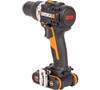Ударная аккумуляторная дрель-шуруповерт WORX бесщеточная, ЗУ 2 А, кейс WX352, 20 В, 60 Нм, 2 А·ч вариант - 3