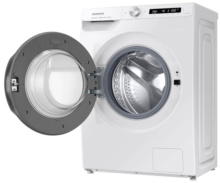 Стиральная машина Samsung WW80A6S24AW, Белый №6