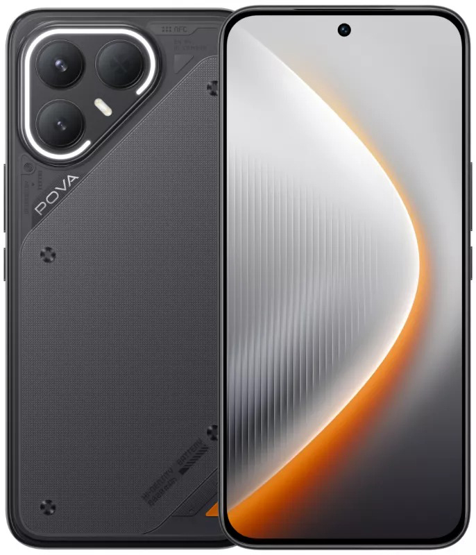 Смартфон Tecno POVA 7 Pro 5G 12/256 Гб, Черный, Dual nano-SIM детальное изображение - 1
