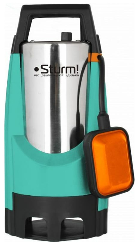 Насос дренажный Sturm! WP9712S, 290 л/мин, 32 мм, напор 8.5 м, 1000 Вт, Зеленый детальное изображение - 1