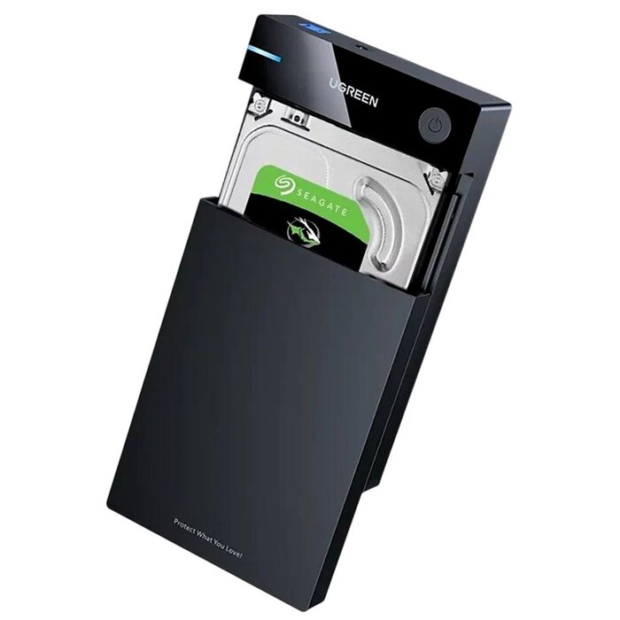 Внешний корпус для HDD UGREEN US222 50422, Чёрный №2
