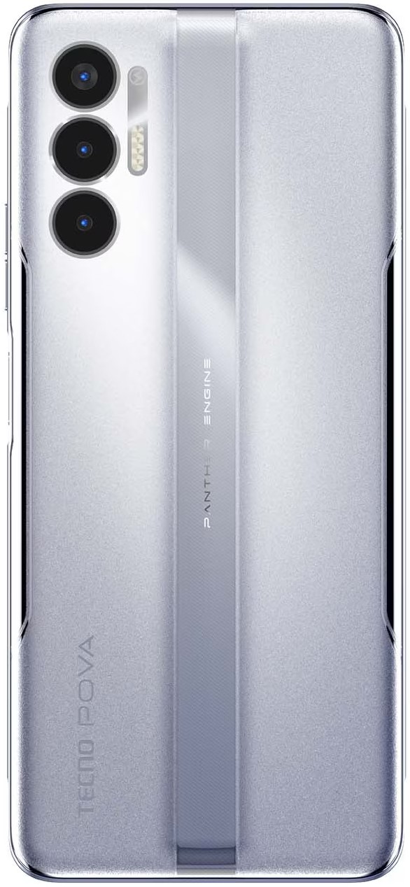 Смартфон Tecno POVA 3 128 ГБ, Серебристый, Dual nano SIM детальное изображение - 3
