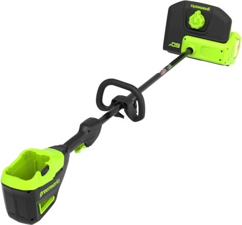 Снегоуборщик (электролопата) аккумуляторный Greenworks GD60SS2 60V, без АКБ и ЗУ 2603207, 60 В, 1800 Вт, Зеленый/Черный детальное изображение - 4