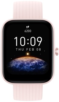 Смарт-часы Amazfit Bip 3, Розовый детальное изображение - 4