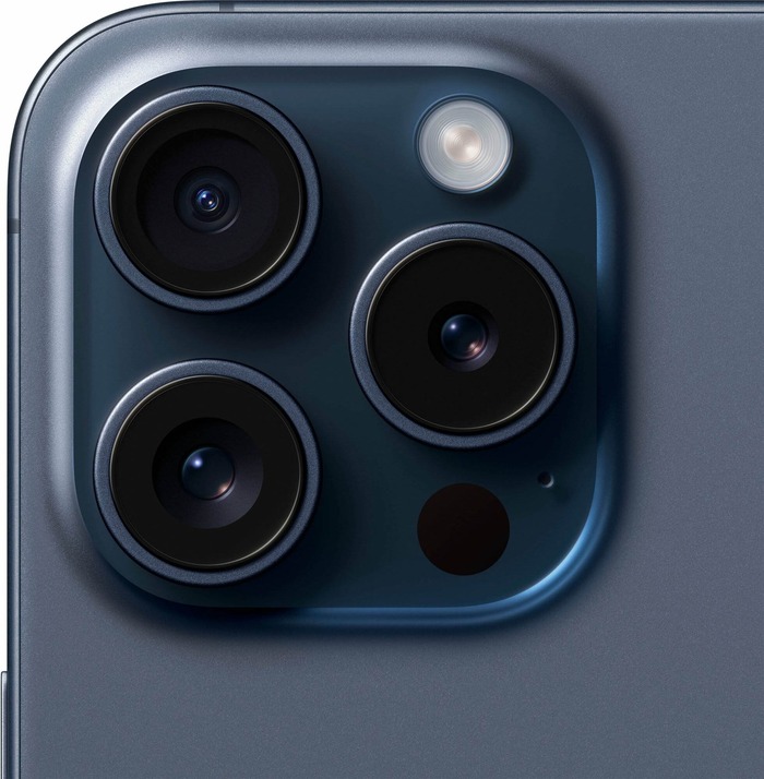 Смартфон Apple iPhone 15 Pro 256 Гб, Синий титан, Dual eSIM №7