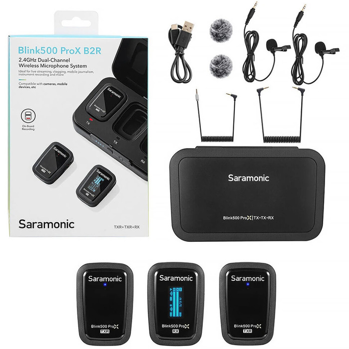 Радиосистема Saramonic Blink500 ProX B2R, Черный №9