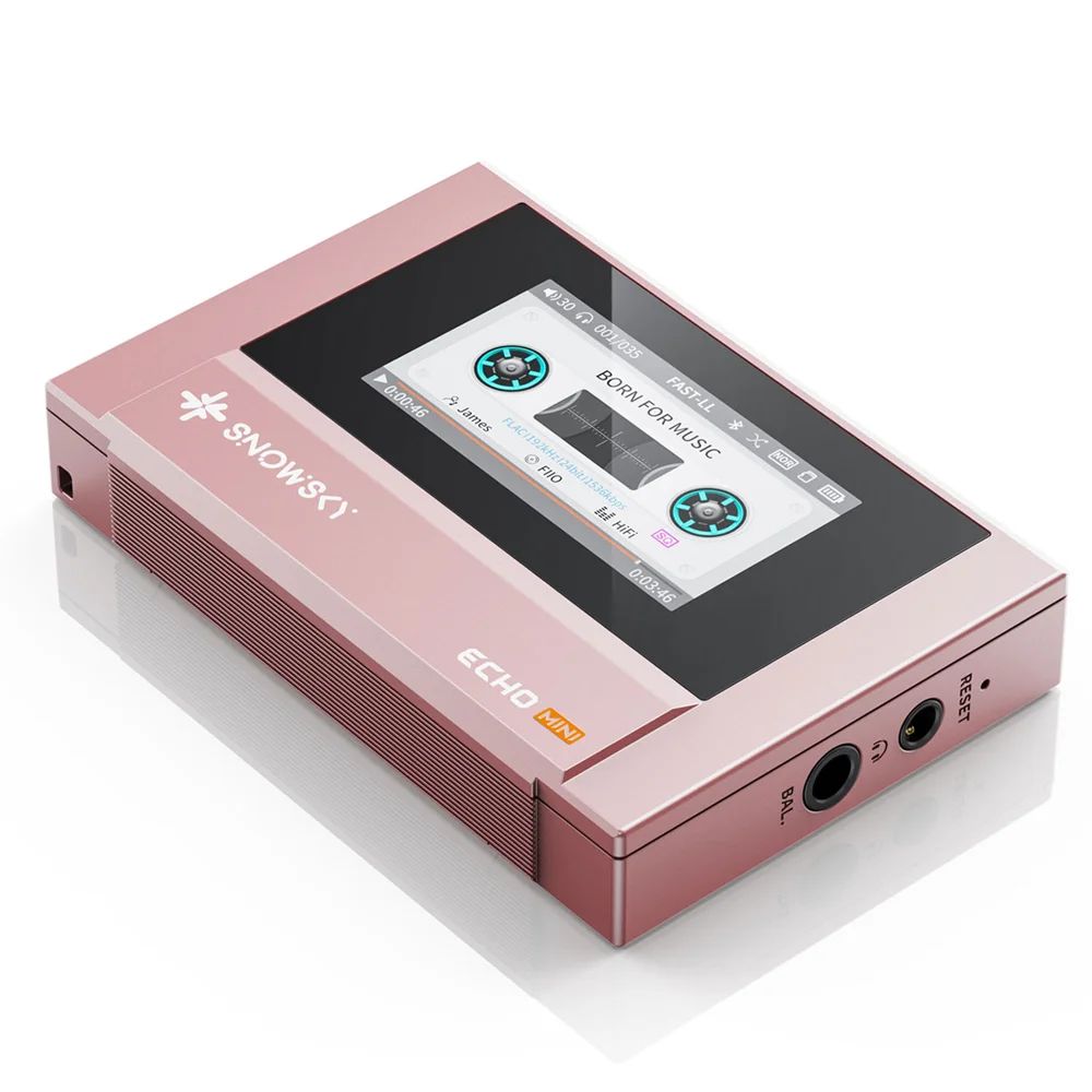 MP3-плеер FiiO SnowSky Echo Mini, Розовый детальное изображение - 2