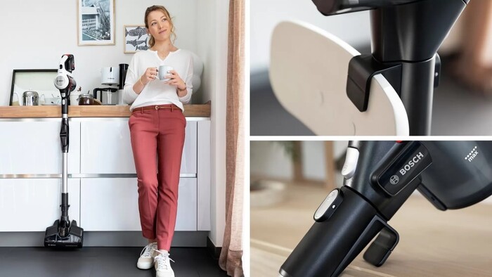 Пылесос вертикальный Bosch Unlimited BCS 711XXL, Белый №5