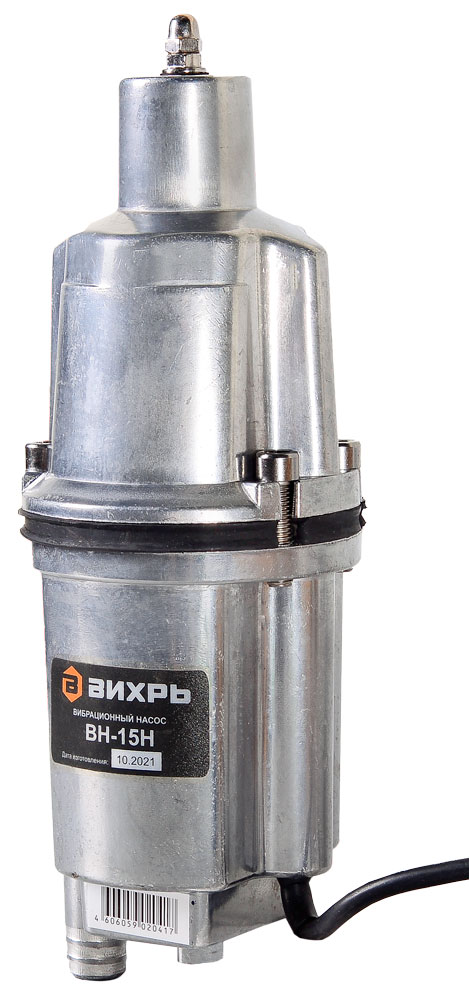 Насос Вихрь ВН-15Н, 18 л/мин, 20 мм, напор 72 м, d=100 мм, 280 Вт, Серый детальное изображение - 2