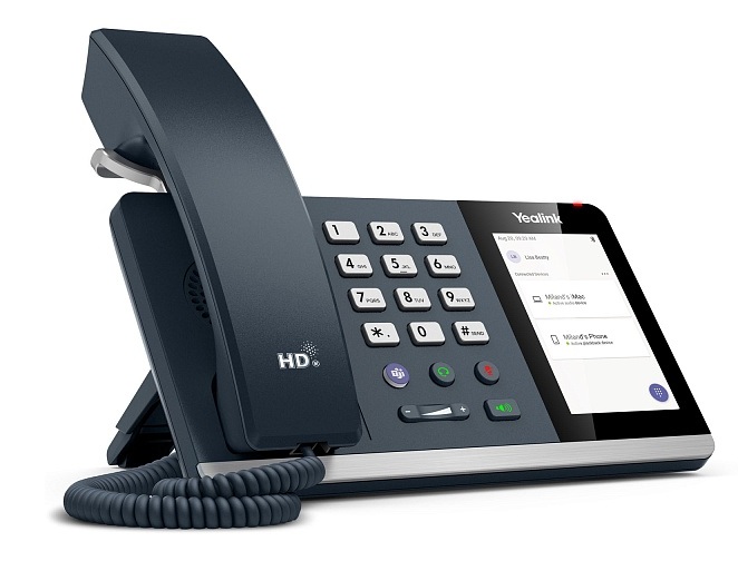 VoIP-телефон Yealink MP50, Черный детальное изображение - 2