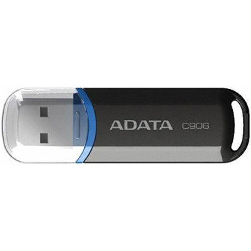 USB Flash накопитель ADATA C906 64 ГБ, черный детальное изображение - 1