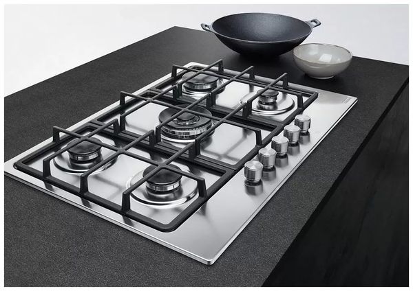 Газовая варочная панель Franke FHSM 755 4G DC XS C, Стальной детальное изображение - 3