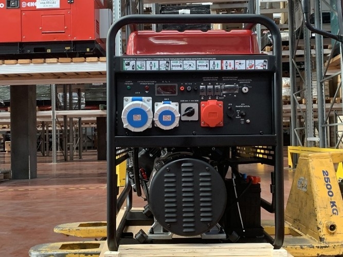 Генератор бензиновый ENERGO E20000EAX-3 000034200, 17 кВт, Красный детальное изображение - 3