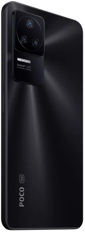 Смартфон Xiaomi POCO F4 5G 256 ГБ Global, Черная ночь, Dual nano SIM детальное изображение - 3