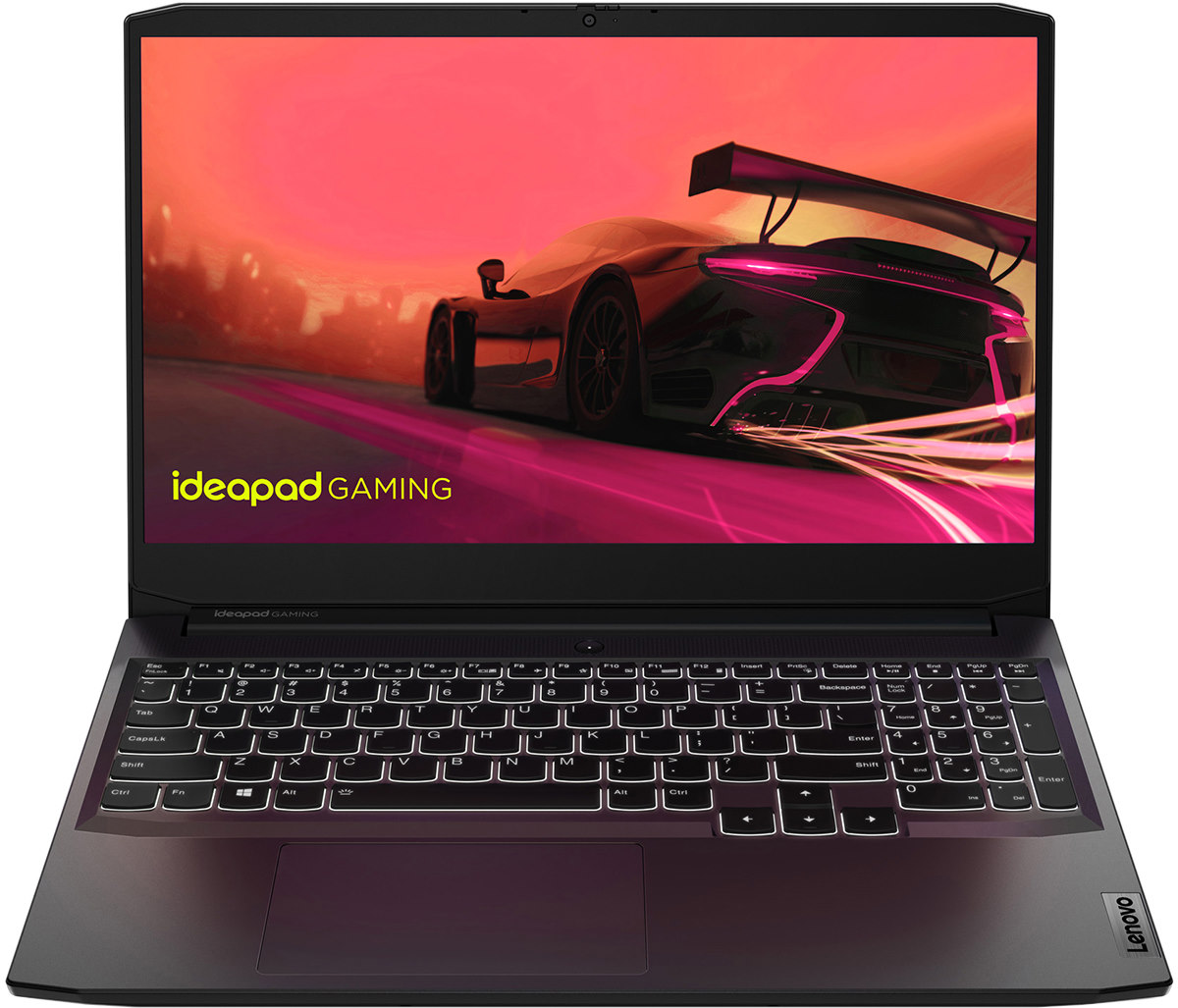 Ноутбук Lenovo IdeaPad Gaming 3 15ACH6, 82K2014RPB, RAM 8 ГБ, SSD 512 ГБ, Черный детальное изображение - 1