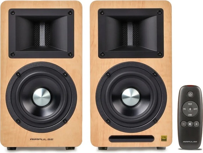 Полочная акустика Edifier AirPulse A80, Коричневый №1