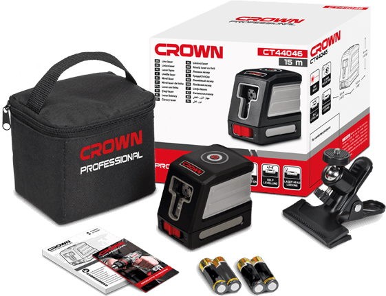 Лазерный нивелир Crown CT44046  детальное изображение - 3
