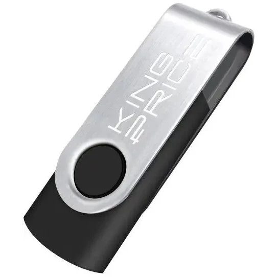 USB Flash накопитель KingPrice KPFD2 (KPFD2A064ABK) 64 ГБ, черный детальное изображение - 2